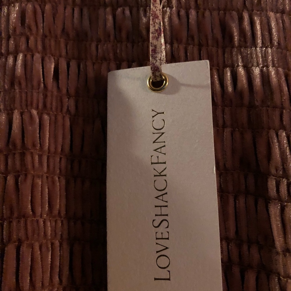 ❌SOLD❌NWT LOVESHACKFANCY Velvet Dress - Picture 11 of 14